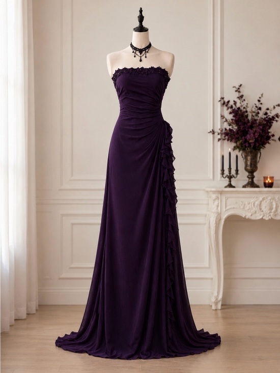 City Triangles Dresses & Skirts - Vintage Purple Whimsigoth Formal Dress.